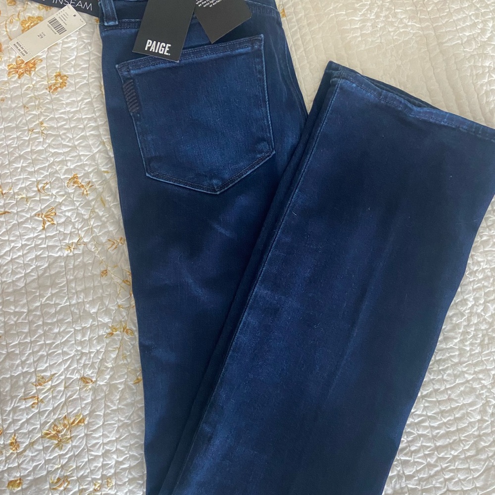 Paige women’s dark blue jeans